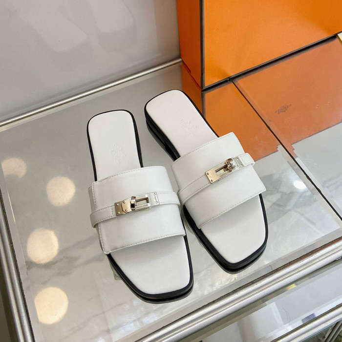 Hermes Designer Shoes Women Pig Nose Slippers Summer Beach Sandals 35 To 42