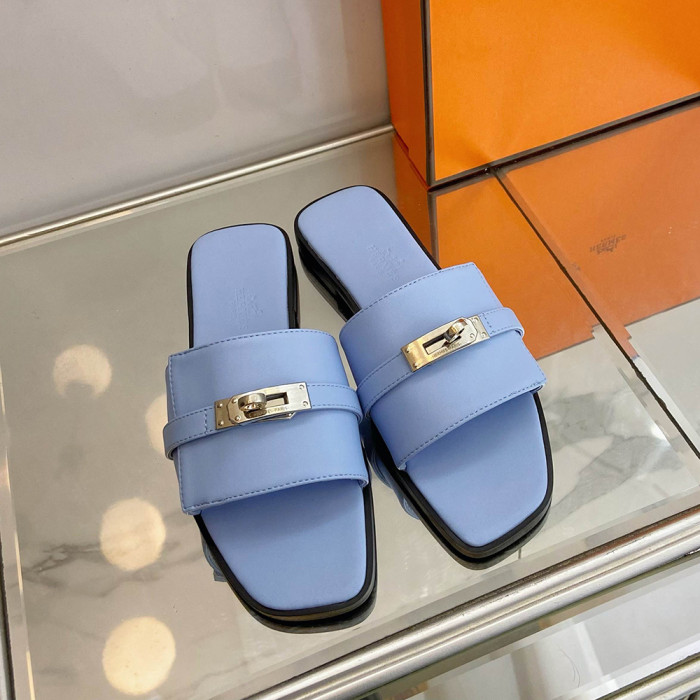Hermes Designer Shoes Women Pig Nose Slippers Summer Beach Sandals 35 To 42
