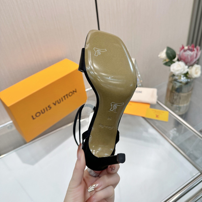 Louis Vuitton LV 9cm Heeled Pumps Luxury Designer Shoes Sandles