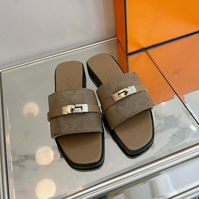 Hermes Designer Shoes Women Slippers Summer Beach Sandals 35 To 42