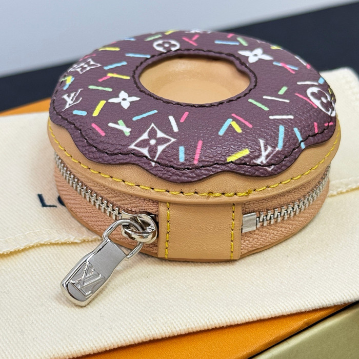Louis Vuitton Mini Donut Headphone Case Pendant
