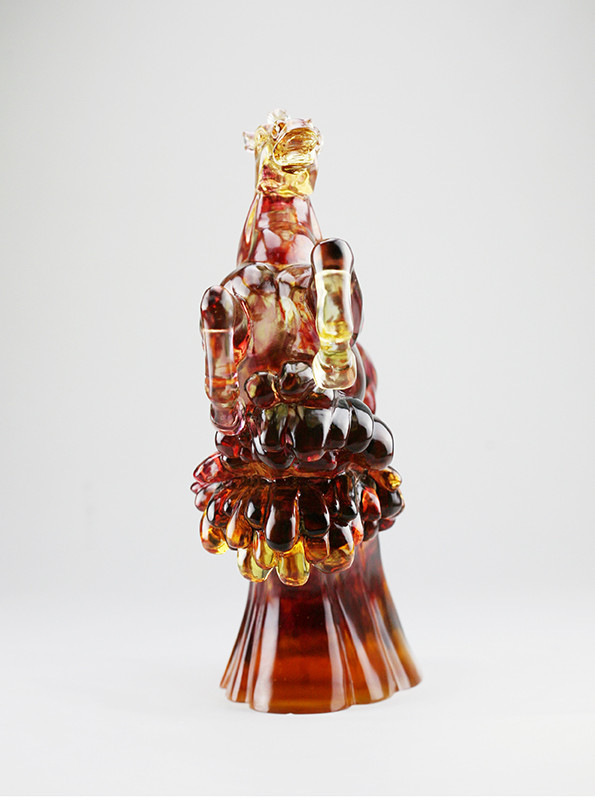 Glass Manufacturer Customizable Crystal Horse Figurine Modern Glass Decoration Glass Statue