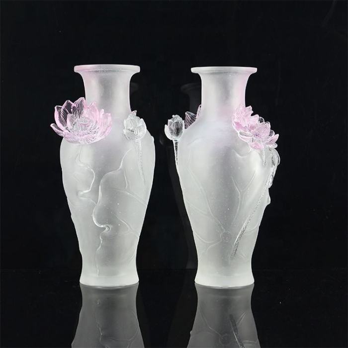 Hot Selling Lily Of The Valley Promotional Cheap Vase With Unique Multicolor Rose Crafts Incense Burner