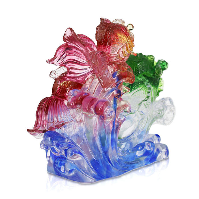 Luxury crystal Cow Sculpture gifts bull Figurine Art Decor Crystal home decor