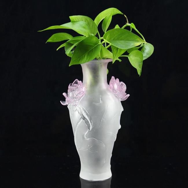 Hot Selling Lily Of The Valley Promotional Cheap Vase With Unique Multicolor Rose Crafts Incense Burner