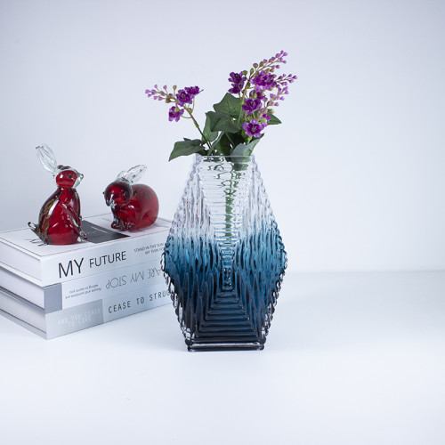 Modern luxury vase cheap wholesale solid color glass flower vase for home decor(10 pcs)