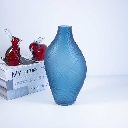 Full handmade Murano colored ribbed glass centerpieces vases for home decoration(10 pcs)