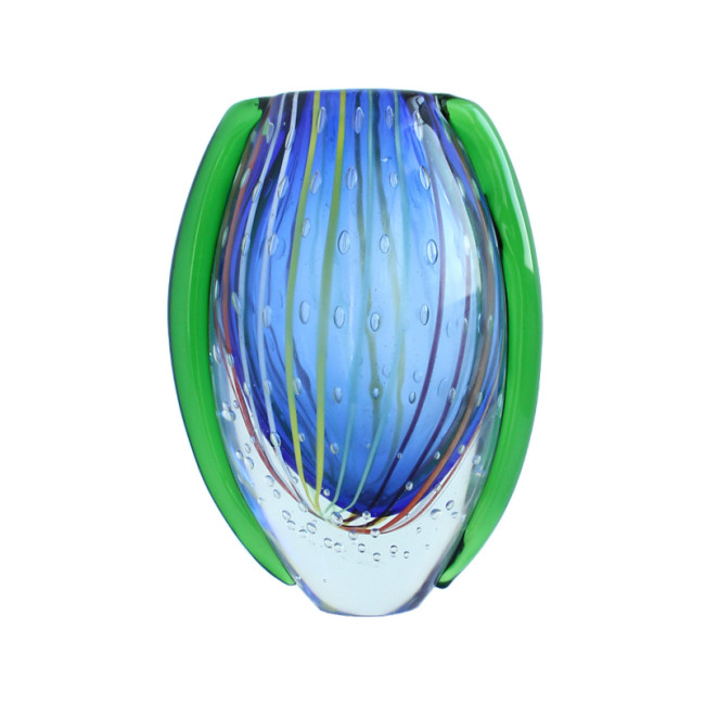 Manufacturer Murano glass flower vase in bulk(10 pcs)