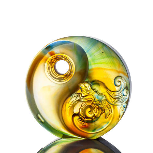 Crystal Paperweight, Mythical Creature, Dragon, The Beauty of Harmony