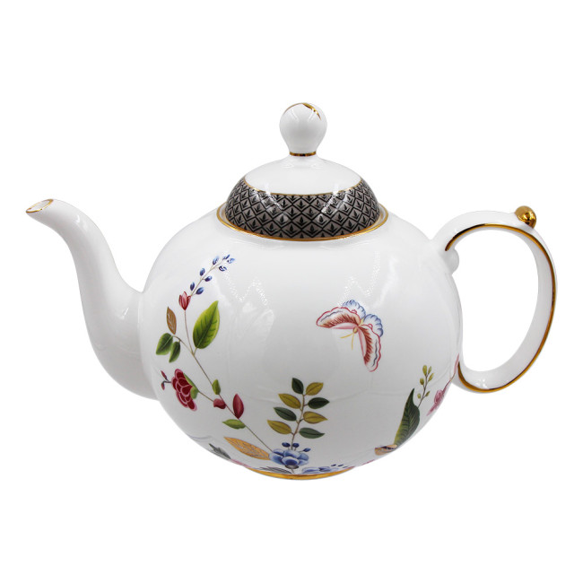 Bone China Large Capacity English Afternoon Tea Pot Coffee Pot Bone China Mother and Child Pot 90ml - 1300ml