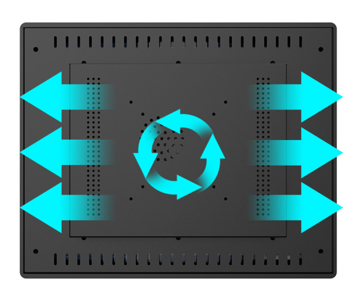 10.4 Inch Industrial monitor, Buckle Embedded,Resolution 1024x768