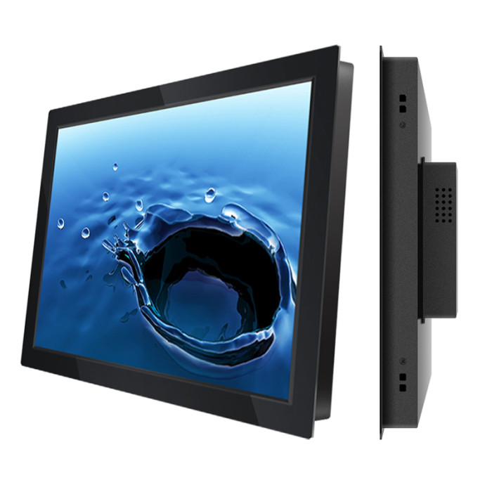 14 Inch Industrial monitor, Buckle Embedded,Resolution 1366x768