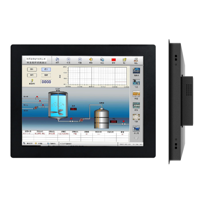 19 Inch Industrial monitor, Buckle Embedded,Resolution 1280x1024