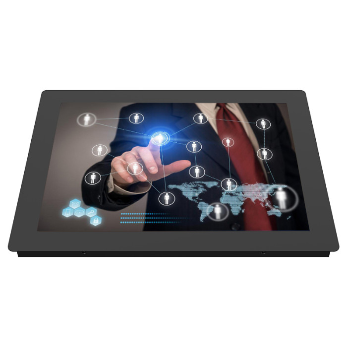 18.5 Inch Industrial monitor, Buckle Embedded,Resolution 1366x768