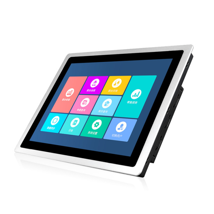 13.3 Inch industrial monitor, Waterproof front panel, Capacitive touch，Resolution 1366x768