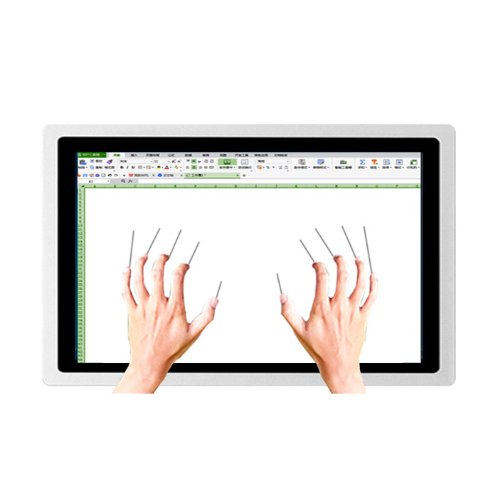 15.6 Inch industrial monitor, Waterproof front panel, Capacitive touch，Resolution 1366x768