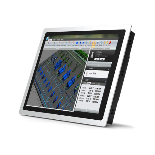 18.5 Inch industrial monitor, Waterproof front panel, Capacitive touch，Resolution 1366x768