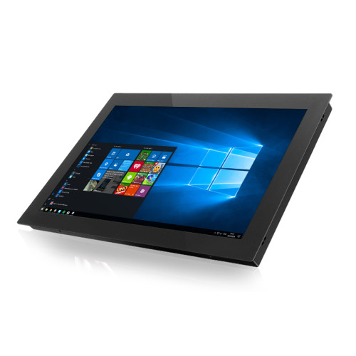 15.6 Inch embedded industrial all-in-one pc panel with resistive touch screen mini computer for win10 Pro 1366x768