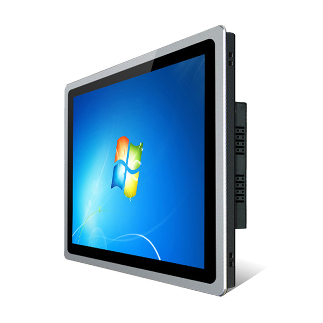18.5 Inch embedded industrial computer all-in-one pc panel with Capacitive touch screen mini tablet pc for win10 pro 1366x768