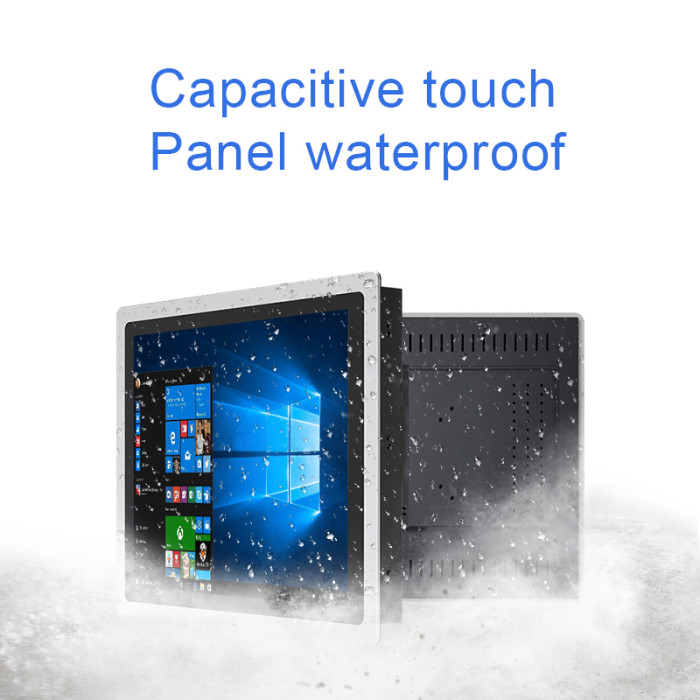 21.5 Inch industrial touch computer all-in-one pc panel capacitive touch screen WiFi RS232 COM 1920x1080