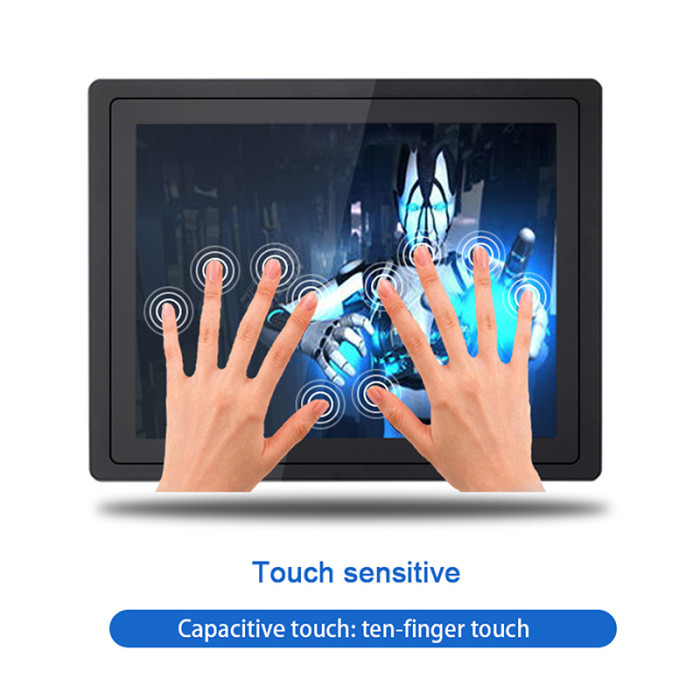 13.3 Inch industrial all in one computer touch mini tablet pc panel capacitive touch screen wifi com for win10 pro 1366x768