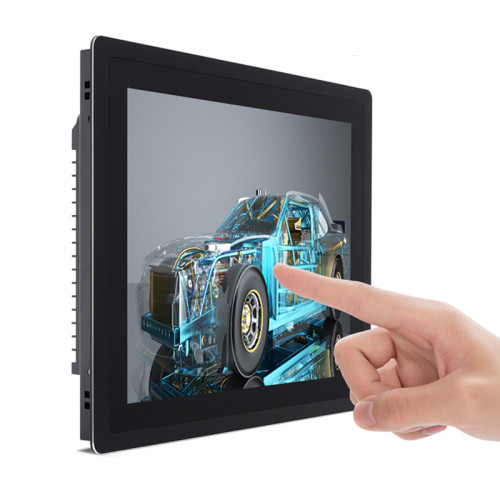 21.5 Inch industrial all in one pc mini computer with resistive touch screen mini tablet pc built in wireless WiFi com win10 pro 1920x1080