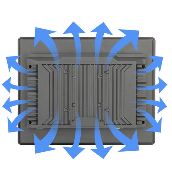 21.5 Inch industrial all in one pc mini computer with resistive touch screen mini tablet pc built in wireless WiFi com win10 pro 1920x1080