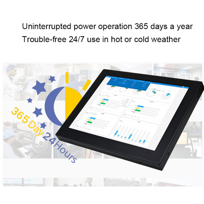 10.4 Inch industrial monitor,Hanging ear Embedded, Resolution 1024x768