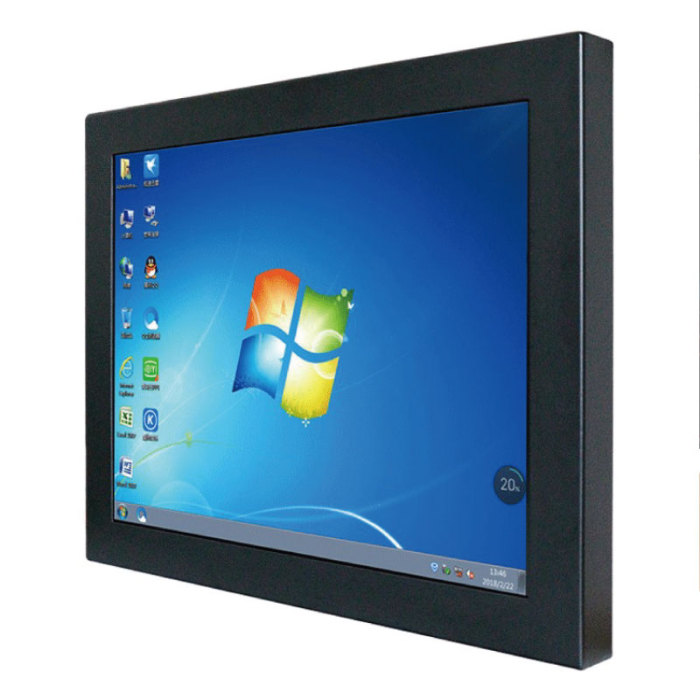 23.6 Inch industrial monitor,Hanging ear Embedded, Resolution 1920x1080