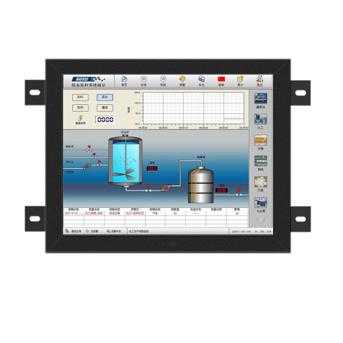 12.1 Inch industrial all-in-one pc panel pc mini computer with resistive touch screen for win10 pro 1024x768