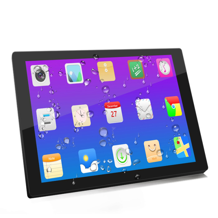 17 Inch ear-mounted industrial monitor, Capacitive touch, Waterproof front panel, Resolution: 1280*1024