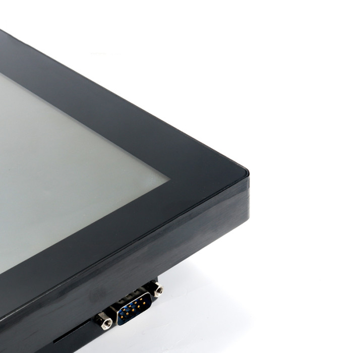 15.6 Inch ear-mounted industrial monitor, Capacitive touch, Waterproof front panel, Resolution: 1366*768