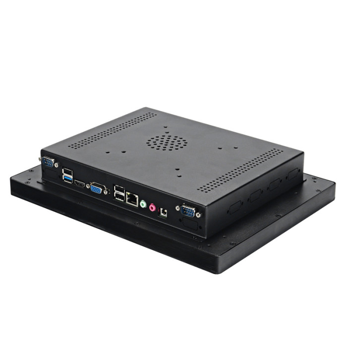 12.1 Inch industrial all-in-one PC mini computer with Capacitive touch screen panel pc for win10 pro 1024x768