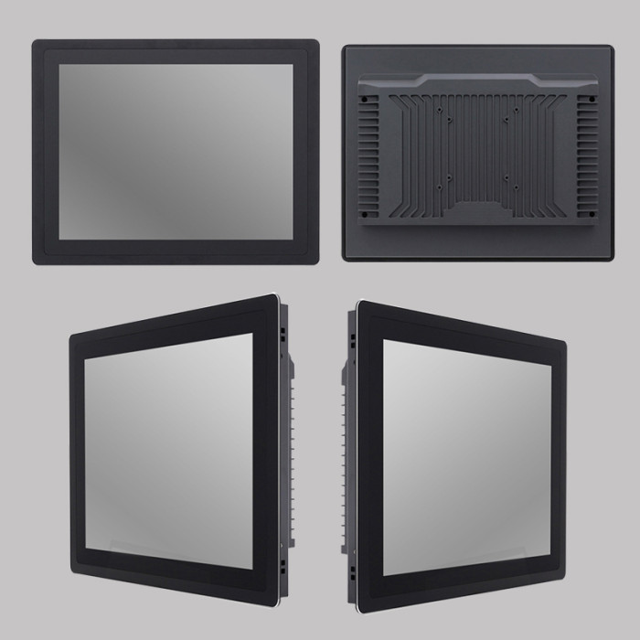15 Inch industrial computer all in one PC with capacitive touch screen panel pc Intel Core i5-7500T for win10 pro 1024x768