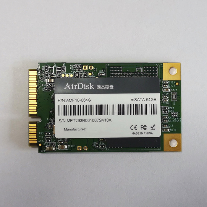 32GB/64GB/128GB/256GB/512GB/1TB/2TB capacity SSD MSATA for industrial all-in-one/laptop etc.