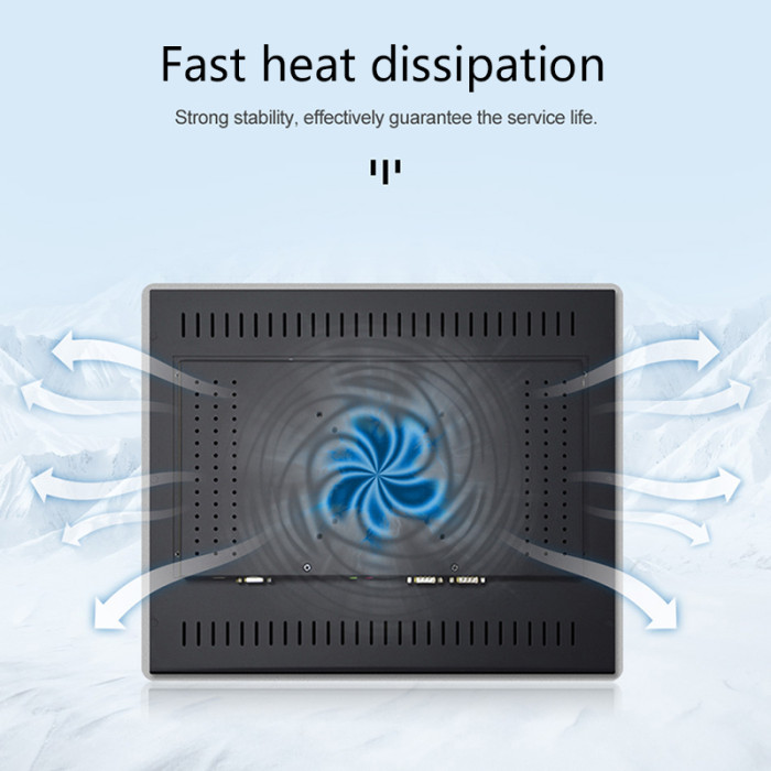 19 Inch industrial all-in-one pc computer with Capacitive touch screen mini tablet panel built-in WiFi for win10 pro 1280x1024