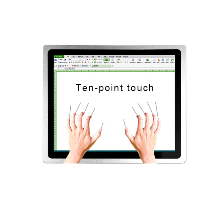 8.4 Inch embedded industrial all-in-one computer Capacitive touch screen Waterproof front panel Resolution 800x600