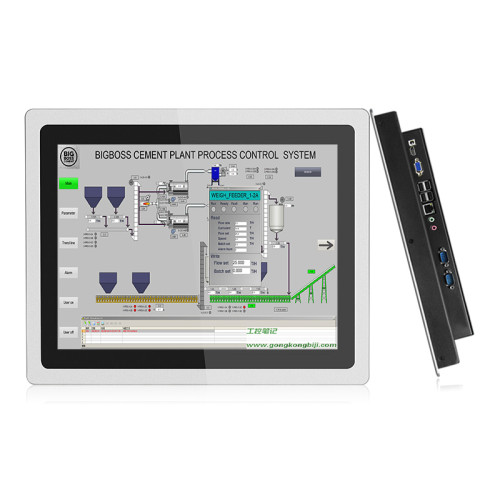 8.4 Inch embedded industrial all-in-one computer Capacitive touch screen Waterproof front panel Resolution 800x600