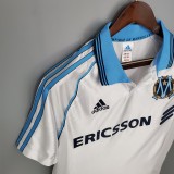 Retro 98/99 Marseille Home   soccer Jersey