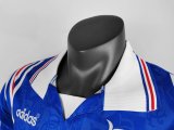 Retro 96/97  rangers  Home   soccer Jersey  Thai  Qaulity