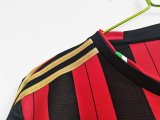 Retro 13/14  AC  Milan  Home   Long  soccer Jersey  Thai  Qaulity