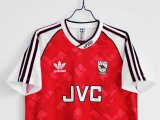 Retro 90/92  Arsenal  Home   soccer Jersey  Thai  Qaulity