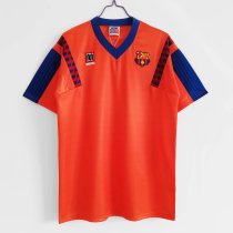 Retro 89/92  Barcelona  Away soccer Jersey  Thai  Qaulity