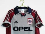 Retro 98/99   bayern  Munich Away   soccer Jersey  Thai  Qaulity