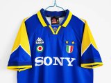 Retro 95/96 juventus  Away  soccer Jersey Thai  Qaulity