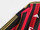 Retro 13/14  AC  Milan  Home   Long  soccer Jersey  Thai  Qaulity