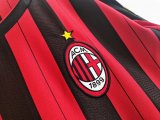 Retro 13/14  AC  Milan  Home   Long  soccer Jersey  Thai  Qaulity
