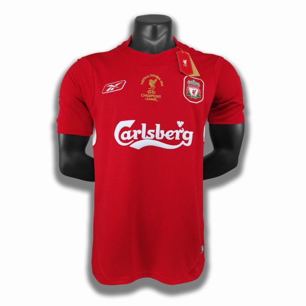 Retro 04/05  Liverpool  Home   soccer Jersey  Thai  Qaulity