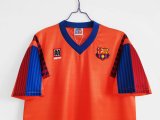 Retro 89/92  Barcelona  Away soccer Jersey  Thai  Qaulity