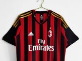 Retro 13/14  AC  Milan  Home   soccer Jersey  Thai  Qaulity